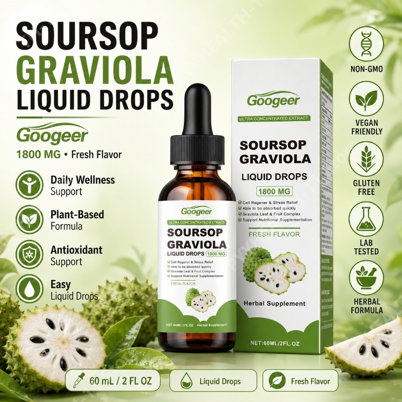 Herbal Wellness Drops - Ekşi Ananas (Graviola) Yaprağı ve Meyvesi