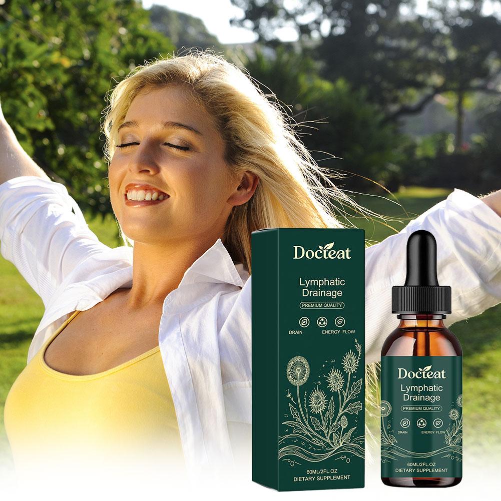 Herbal Wellness Drops - 60ml Docteat Lenf Drenaj Bitkisel Damlaları,