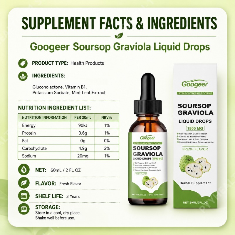 Ekşi Ananas (Graviola) Yaprağı - Herbal Wellness Drops incelemesi ve fiyatı
