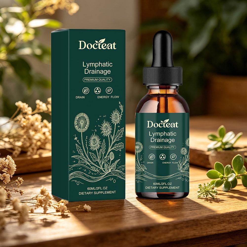 60ml Docteat Lenf Drenaj Bitki - Herbal Wellness Drops incelemesi ve fiyatı