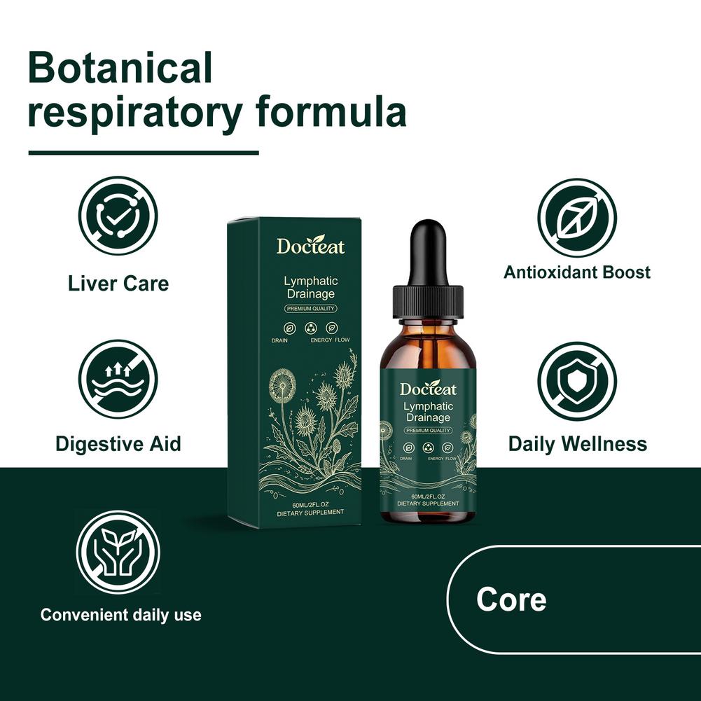 60ml Docteat Lenf Drenaj Bitki - Herbal Wellness Drops incelemesi ve fiyatı