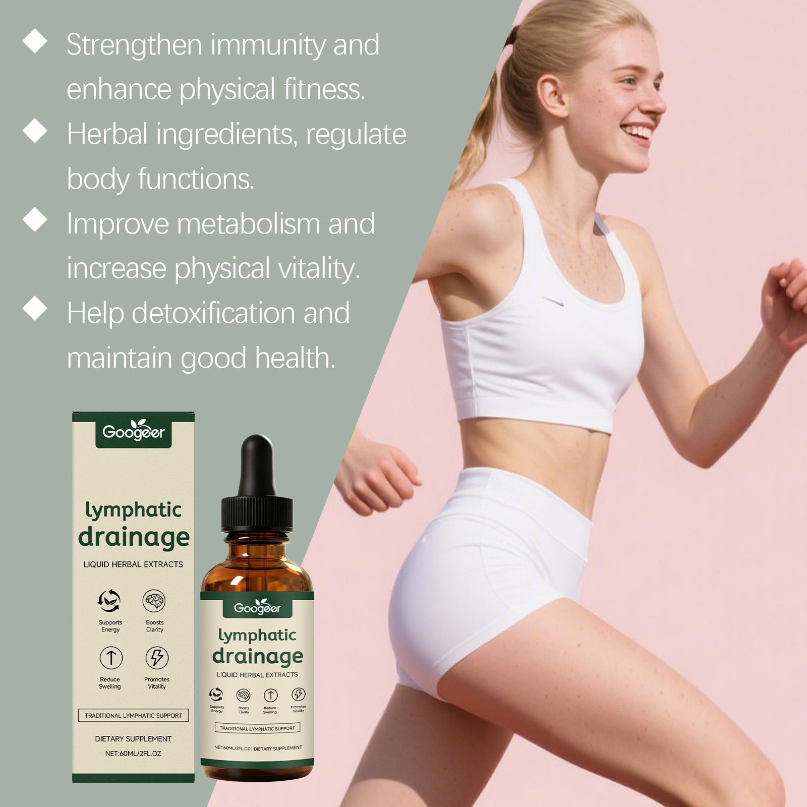 Lenf Drenaj Damlaları 11'i 1 A - Herbal Wellness Drops incelemesi ve fiyatı