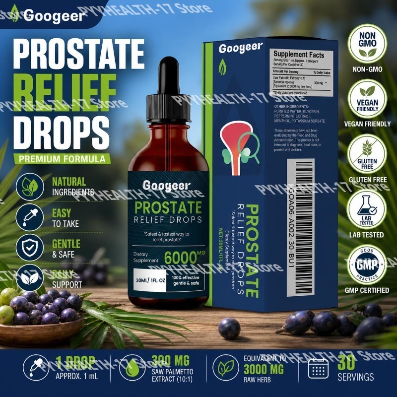 Googeer Prostat Sağlığı Damlal - Herbal Wellness Drops incelemesi ve fiyatı