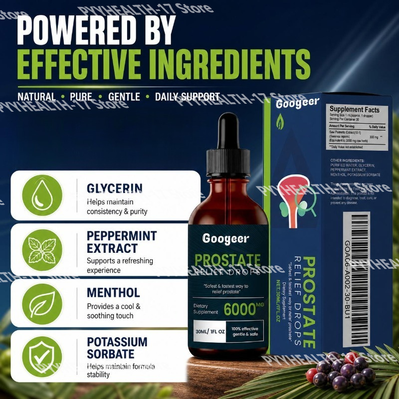 Googeer Prostat Sağlığı Damlal - Herbal Wellness Drops incelemesi ve fiyatı