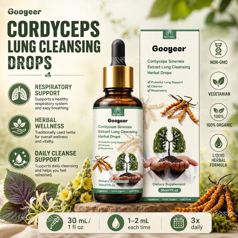 Googeer Cordyceps Damlaları Bi - Herbal Wellness Drops incelemesi ve fiyatı